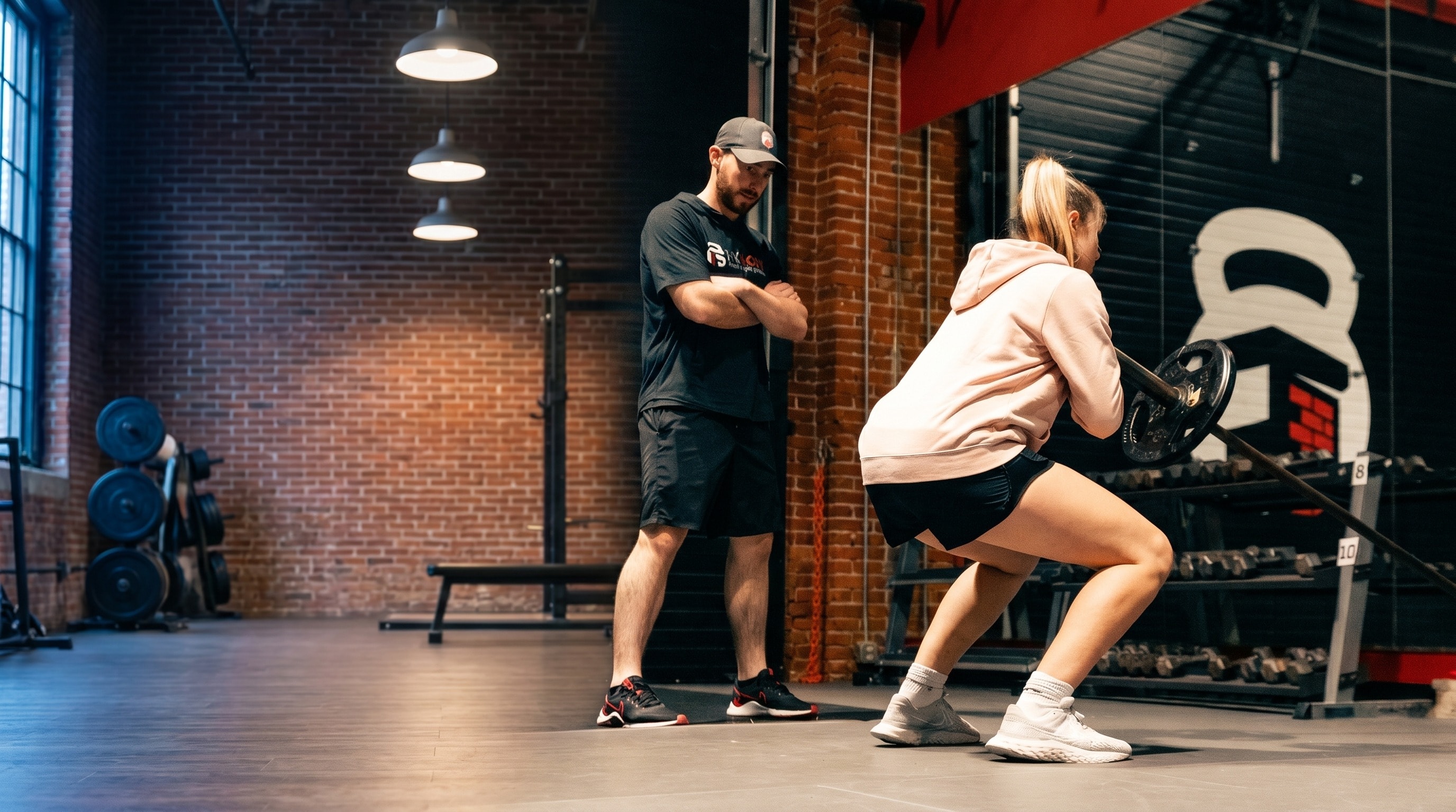 Drew Sifflard coaching a strength session at The Fort β Manchester, NH
